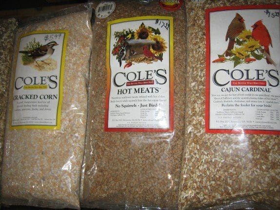 Cole's Hot Meats  Wild Bird Feed
