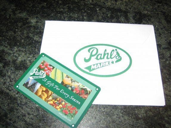 Pahl's Gift Cards