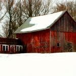 Pahl's Photo Contest Winner - December 2013 - Classic Red Barn by Scott Syring