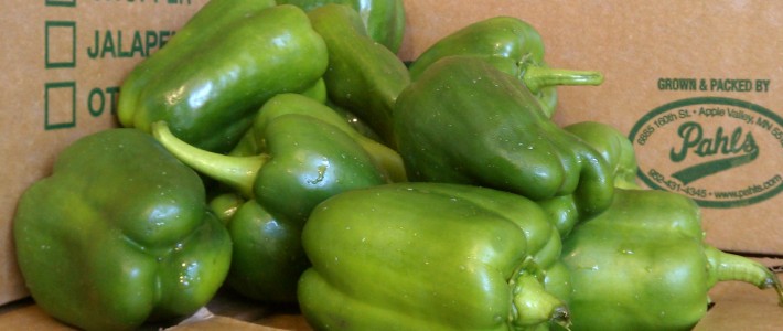 Green Bell Peppers Pahl's Fresh Green Peppers
