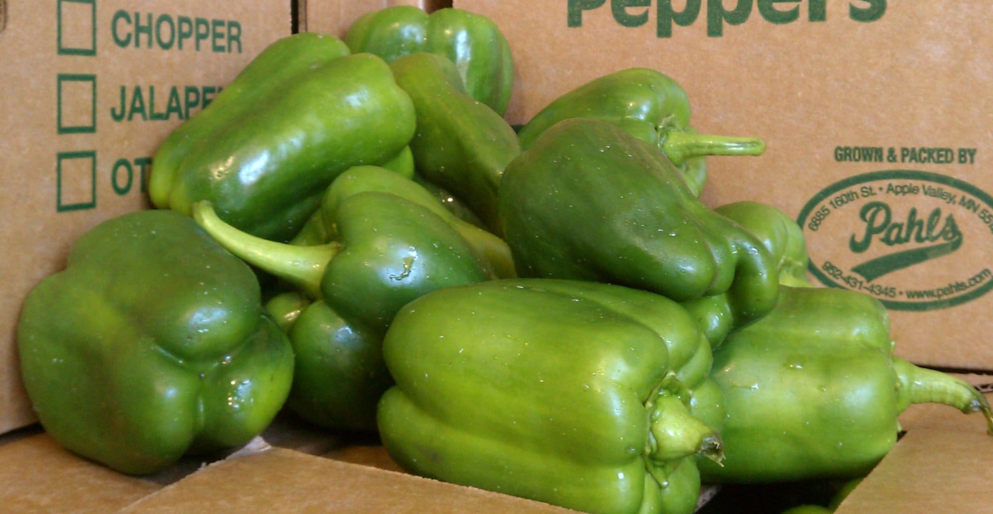 Pahl's Fresh Green Peppers