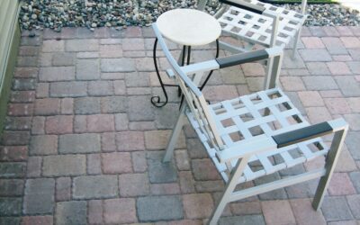 Borgert Cobble Pavers, Autumn Blend Color, Installed in Apple Valley