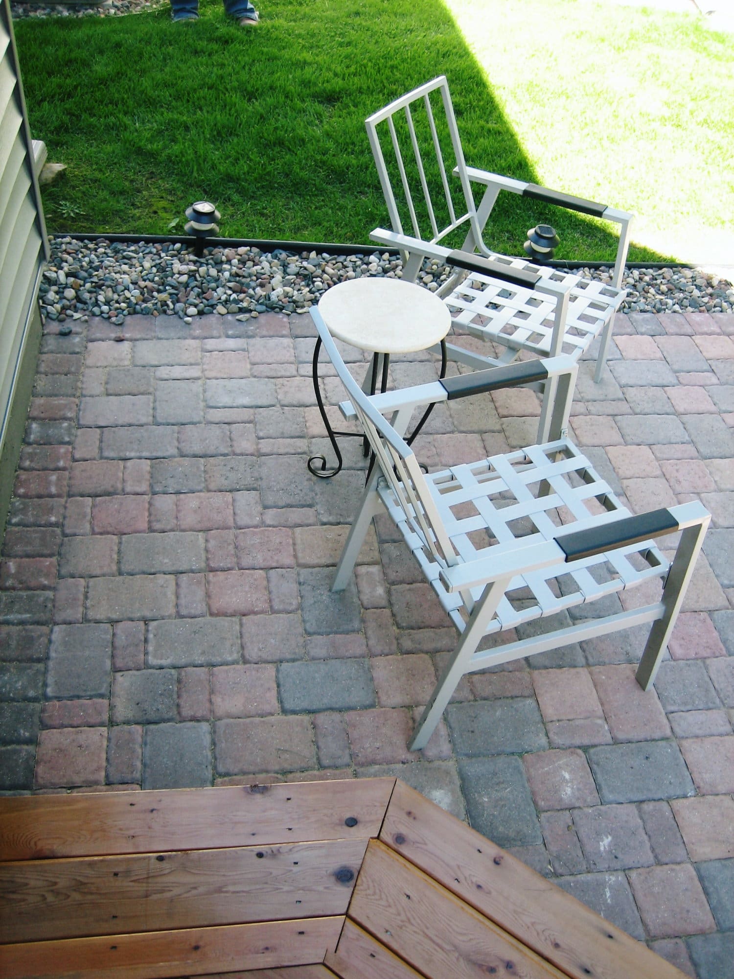 Borgert Cobble Pavers, Autumn Blend Color, Installed in Apple Valley