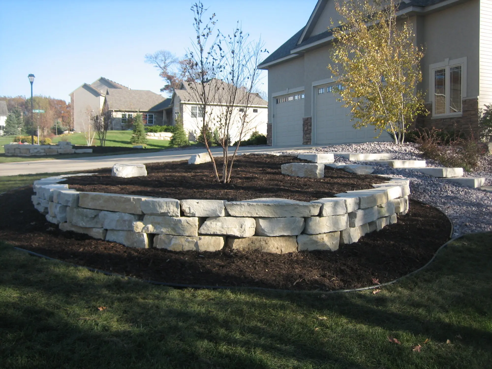 Eden Natural Wall Stone installed in Lakeville