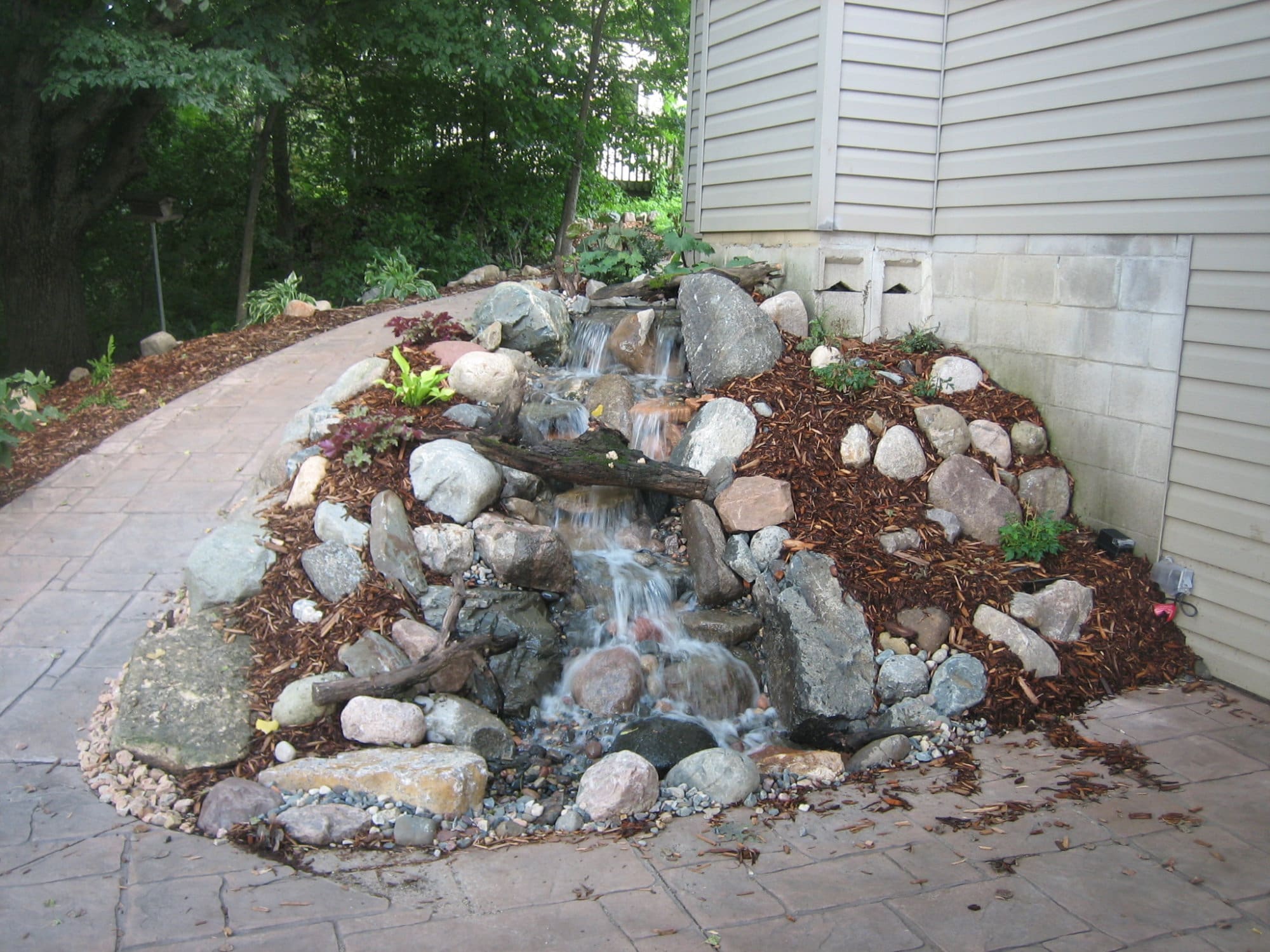 Water Feature Installation in Lakeville