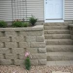 Retaining Wall with Steps