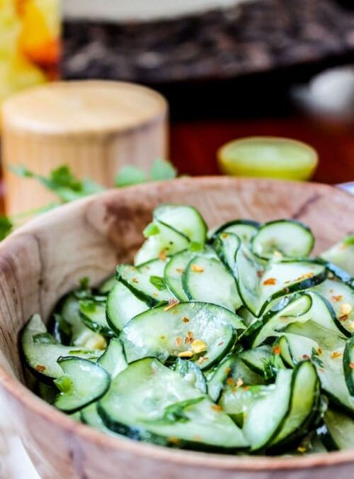 Cilantro-Lime Cucumber Salad