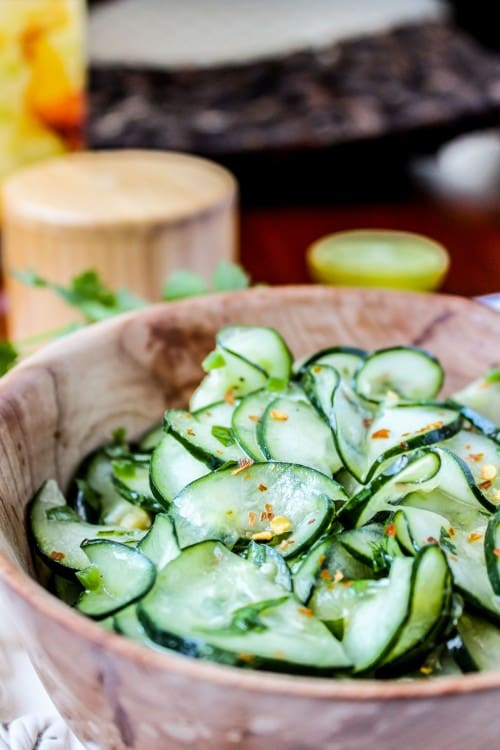 Cilantro-Lime Cucumber Salad
