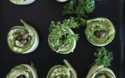 Cucumber Avocado Roll-ups
