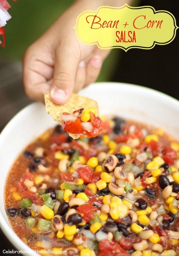 Easy Bean and Corn Salsa