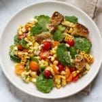 Mexican Corn Panzanella Salad