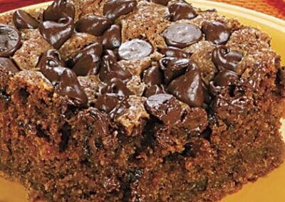 Chocolate Chip Zucchini Cake