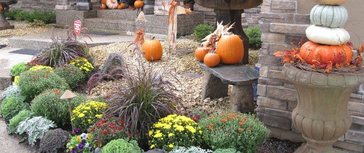 Spooky October Fall Decor