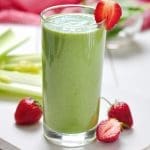 Strawberry Kale Spinach Smoothie