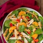 Mandarin Orange Spinach Salad
