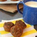 Healthy Carrot Zucchini Mini Muffins