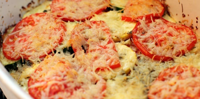 Summer Squash and Tomato Casserole