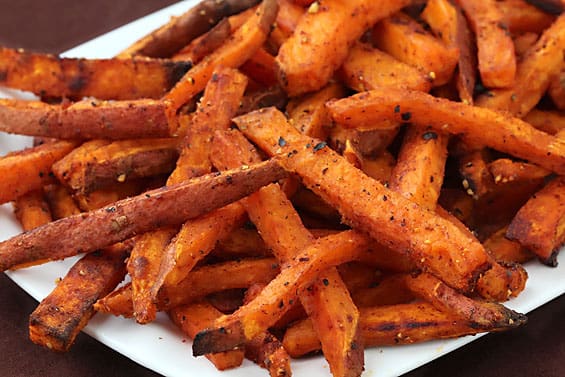 Oven-Baked Yam Fries