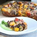 Roasted Butternut Squash Enchilada Casserole