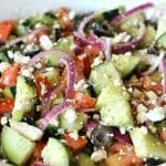 Greek Cucumber Salad