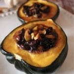 Acorn Squash Stuffed with Apples and Raisins