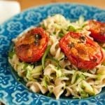 Pasta with Roasted Tomatoes and Zucchini