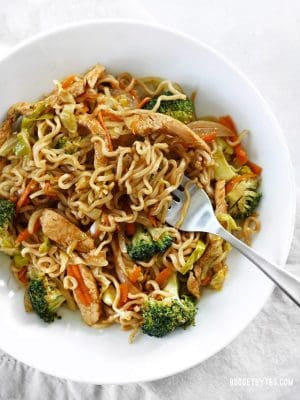 Chicken Yakisoba