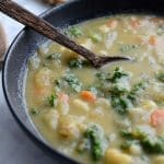 Healthy Kale and Cauliflower Soup