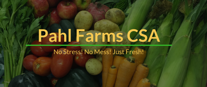 2018 CSA Season Pahl Farms CSA