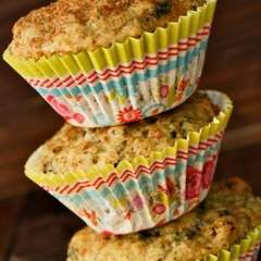 Kale, Corn and Jalapeno Muffins