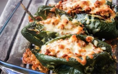Stuffed Poblano Peppers