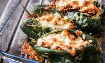 Stuffed Poblano Peppers