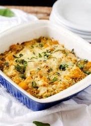 Butternut Squash Casserole with Quinoa