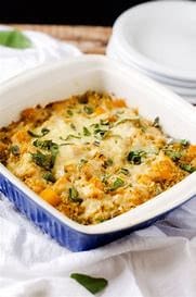 Butternut Squash Casserole with Quinoa