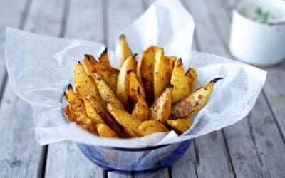 Garlic Herb Rutabaga Fries