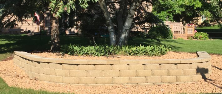 Burnville Retaining Wall Testimonial Burnsville Landscape