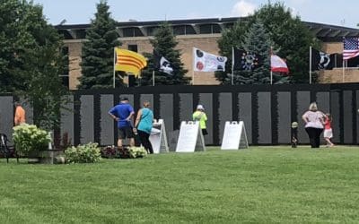 Lakeville Traveling Vietnam Memorial Wall