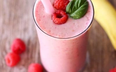 Raspberry Banana Smoothie