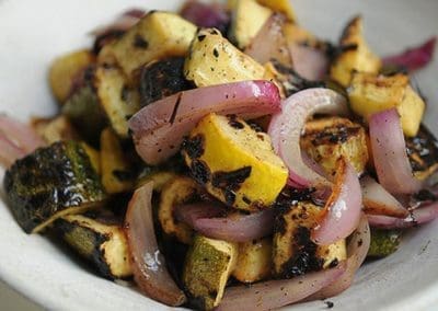 Tuscan Grilled Summer Squash and Zucchini