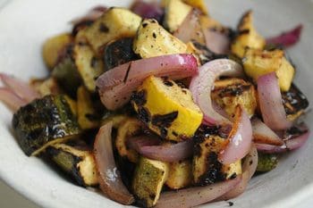 Tuscan Grilled Summer Squash and Zucchini