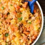 Southwestern Style Beef and Potato Casserole