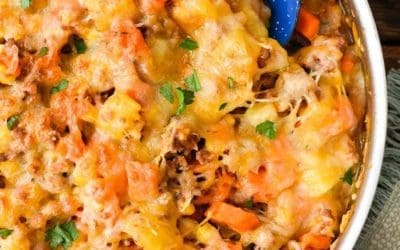 Southwestern Style Beef and Potato Casserole