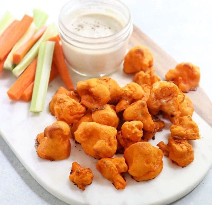 Cauliflower Buffalo “Wings”