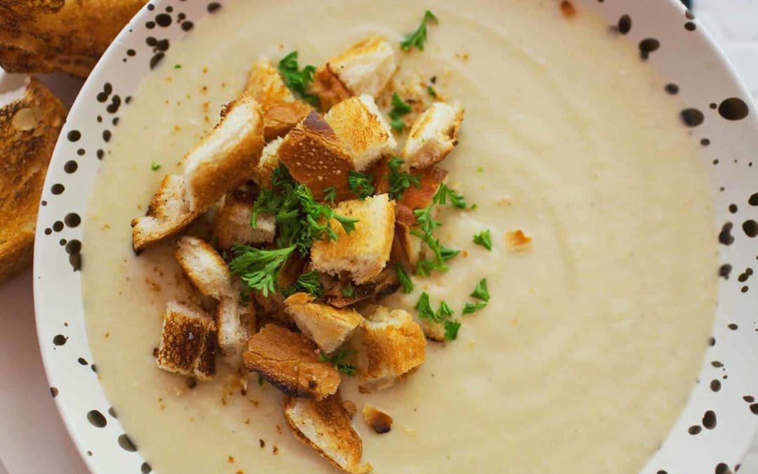 Cauliflower Leek Soup