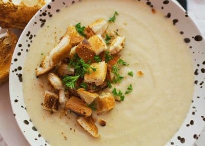 Cauliflower Leek Soup