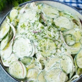 Cucumbers in Sauce