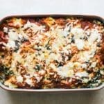 Spaghetti Squash Chicken Lasagna