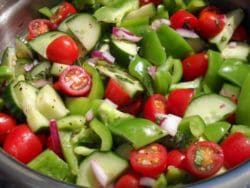 Cucumber and Tomato Salad