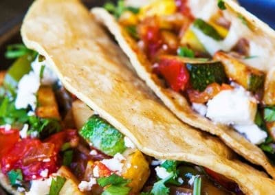 Smoky Red Potato and Greens Tacos