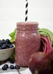 Berry Beet Spinach Smoothie